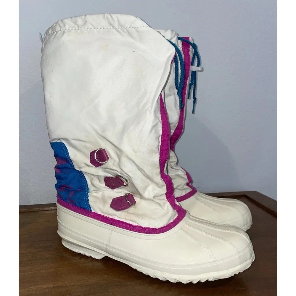 Sorel Freestyle‎ Snow Boots Women's Sz 10 Winter 1990's  Retro